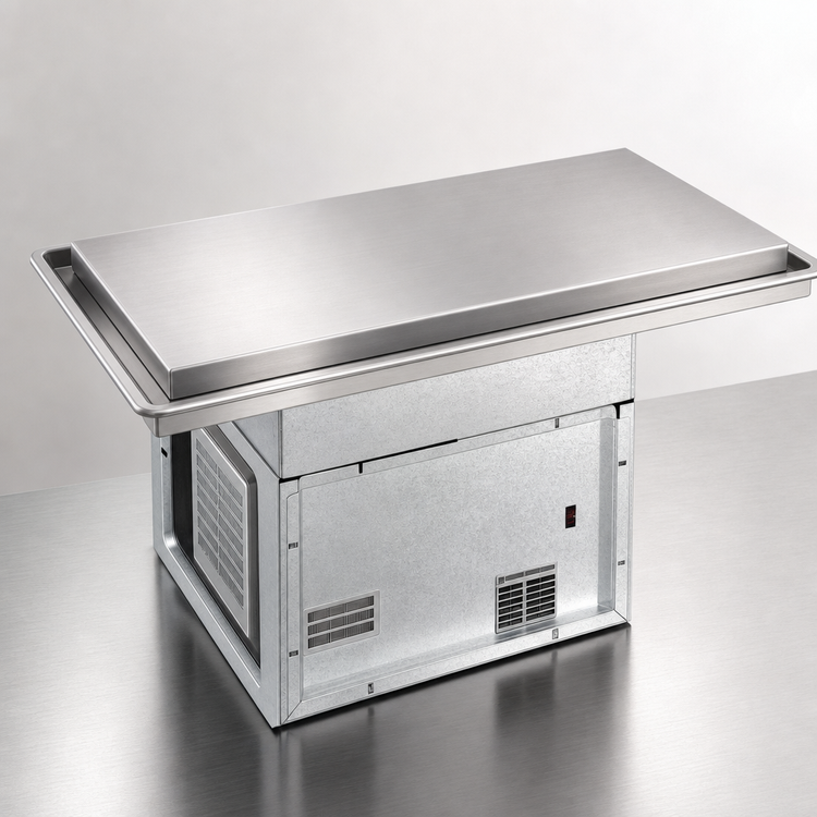 Product image #3 for Atlas Metal WF-3 Drop-In Self-Contained Frost Top Unit