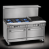 Thumbnail image #3 for Southbend Ultimate 60-Inch Gas Restaurant Range with 4 Open Burners, 36-Inch Charbroiler, and 2 Cabinet Bases