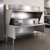 Thumbnail image #3 for La Rosa Refrigeration Open-Front Modular Equipment Enclosure Stand, 66 x 30 x 36 Inches, 304 Stainless Steel