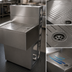 Thumbnail image #3 for BK Resources Modular Underbar 18-Gauge 304 Stainless Steel Drain Board with Drain, 18 x 18 Inches