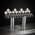 Thumbnail image #3 for Perlick 10-Faucet Illuminated Glycol-Cooled Winged Bridge Countertop Beer Draft Tower