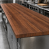 Thumbnail image #3 for Boos Block American Black Walnut Edge Grain Kitchen Countertop, 144 x 38 x 3 Inches, Varnique Finish
