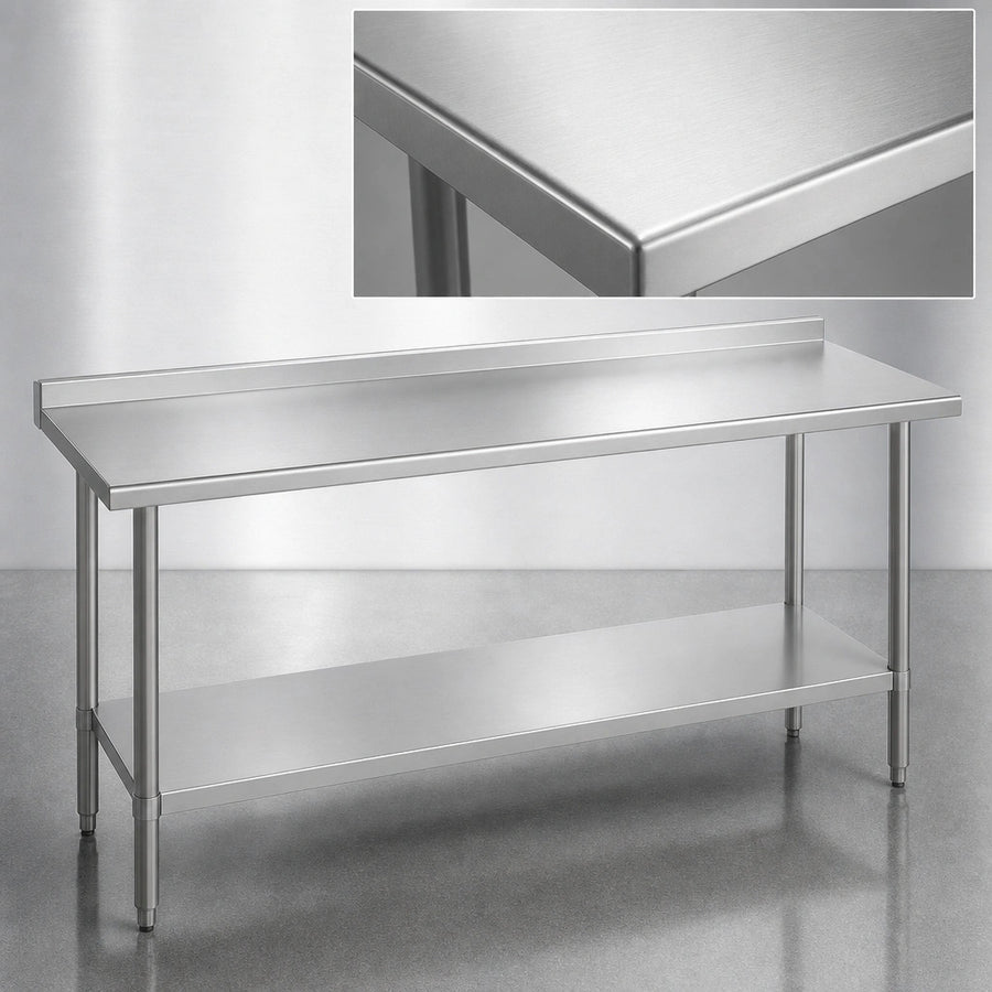 16-Gauge 300-Series Stainless Steel Top