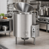 Thumbnail image #3 for AccuTemp Edge Series 20 Gallon Gas Stationary Kettle with Full Jacket and 316 Stainless Steel Liner