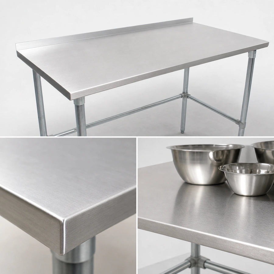 16-Gauge Type 300 Stainless Steel Top