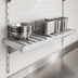 Thumbnail image #4 for New Age Adjust-A-Shelf T-Bar Series Wall-Mounted Aluminum Shelf, 66