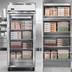 Thumbnail image #3 for Continental Refrigerator 1FXNGD One-Section Extra-Wide Display Reach-in Freezer with Glass Door