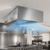 Thumbnail image #3 for SpecAir HEF96-114 Wall Type Front Discharge Make-Up Air Exhaust Hood, 114
