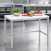 Thumbnail image #3 for Channel Manufacturing CT372 Poly Top Work Table, 72 x 30 x 34 Inches, Open Base