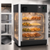 Thumbnail image #3 for Winco Heated & Humidified Countertop Hot Food Display Merchandiser with Rotating 4-Tier Rack