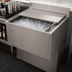 Thumbnail image #3 for BK Resources 36-Inch Wide Stainless Steel Underbar Ice Bin with 120 lb. Capacity and Sliding Cover