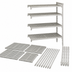 Thumbnail image #4 for Cambro Camshelving Premium 5-Tier Vented Add-On Polymer Shelving Unit, 24