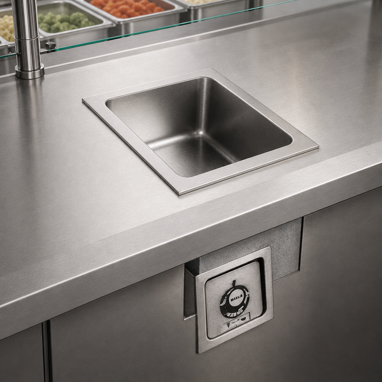 Product image #3 for Wells HSW-6 Half-Size Built-In Electric Hot Food Well