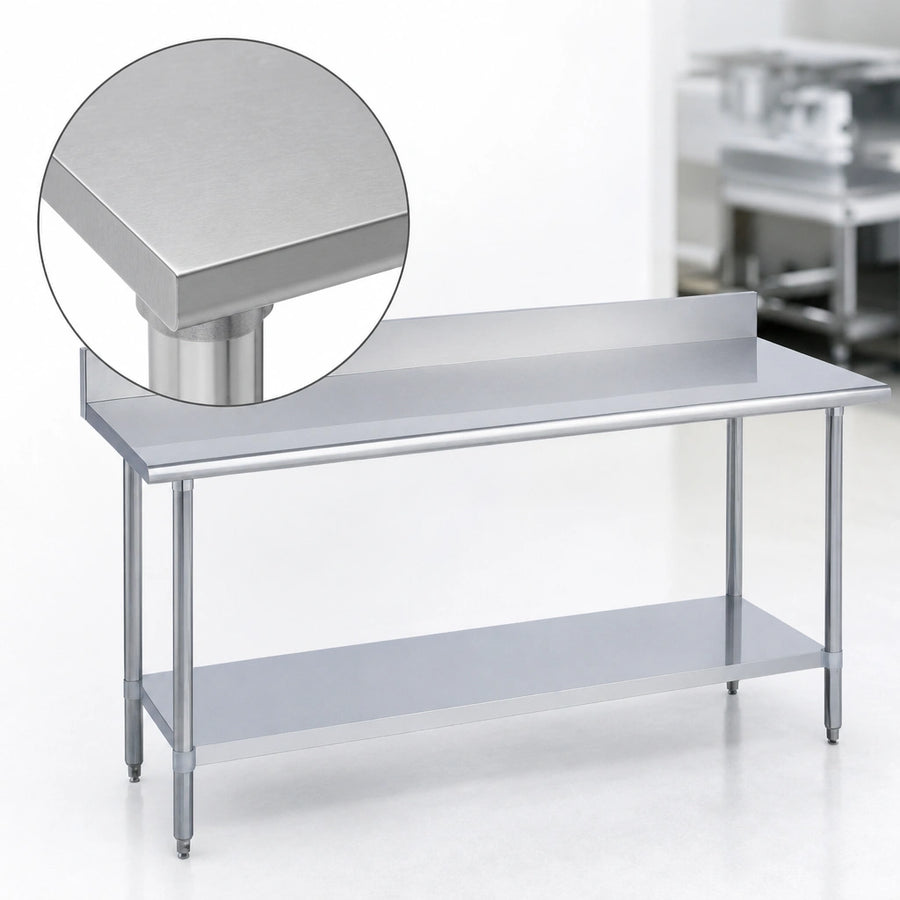 16-Gauge 400-Series Stainless Steel Top