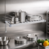 Thumbnail image #4 for New Age Adjust-A-Shelf T-Bar Wall-Mounted Aluminum Shelf, 42 x 20 Inches, 1,500 lb. Capacity