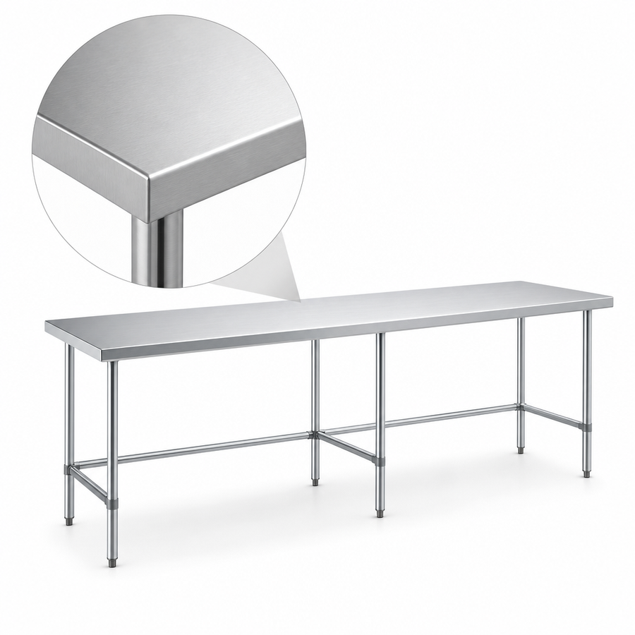 18-Gauge 430 Stainless Steel Top