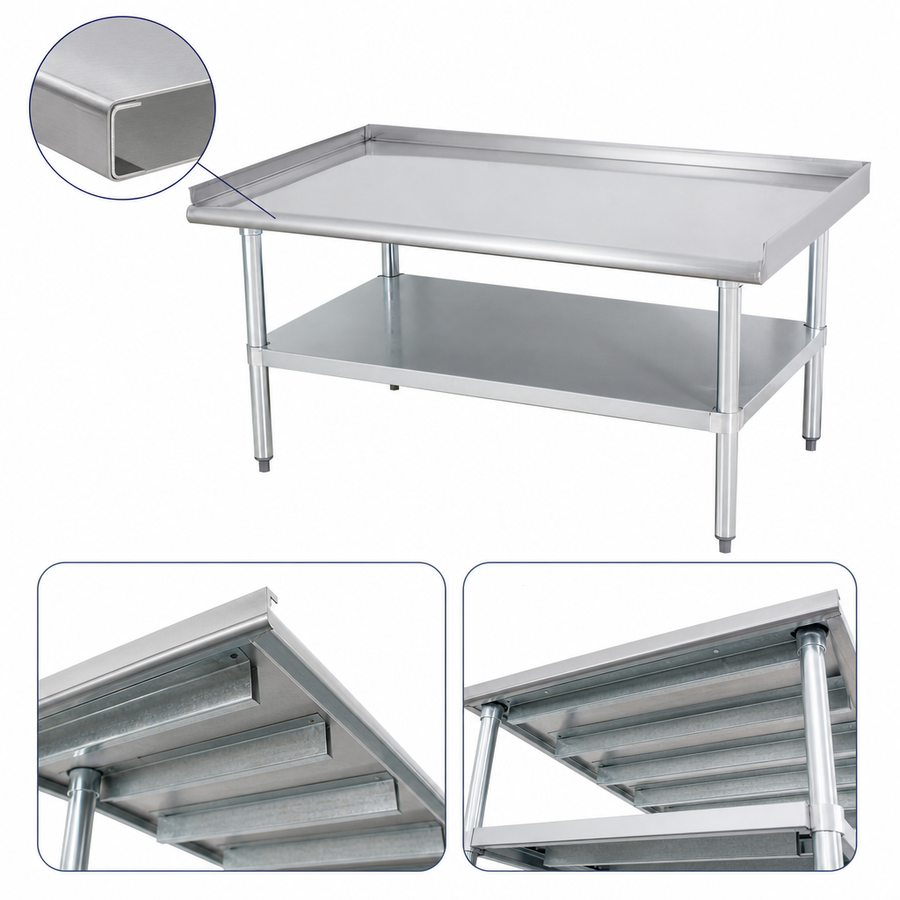 Reinforced Stainless Steel Top