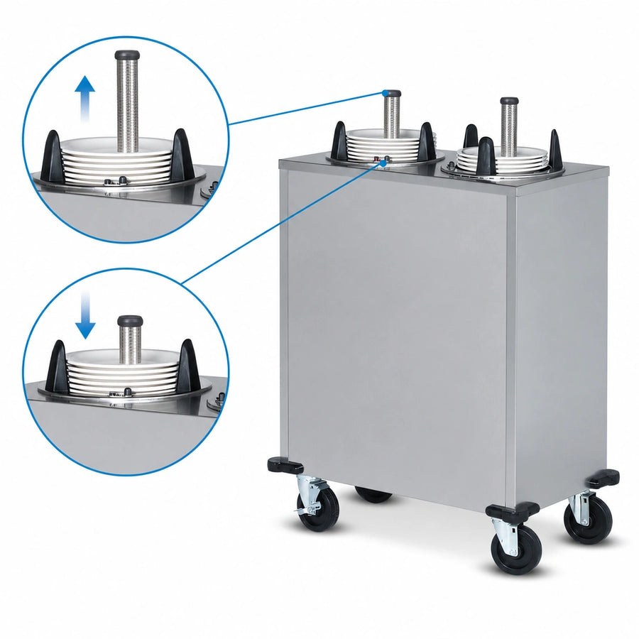 Self-Leveling Dispensing Tubes
