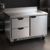 Thumbnail image #3 for Beverage-Air 48-Inch 2-Section Worktop Refrigerator with 2 Drawers and 1 Door