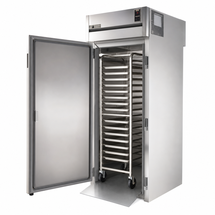 Product image #3 for True SPEC SERIES One-Section Roll-Thru Solid Swing Door Refrigerator, 89-Inch High, Stainless Steel Exterior