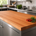 Thumbnail image #3 for Boos Block American Cherry Edge Grain Kitchen Countertop, 96 x 36 x 2-1/4 Inch, Oil Finish