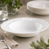 Thumbnail image #3 for Corelle Essentials Wide Rim Vitrelle Glass Entrée Bowl, 28 oz, 10-1/2 Inch Round, Dune
