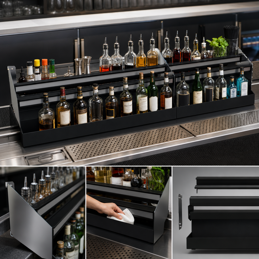 Open Step-and-Rail Design