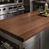 Thumbnail image #3 for John Boos Boos Block American Black Walnut Full-Length Edge Grain Kitchen Countertop, 48 x 48 x 2-1/4 Inch, Varnique Finish