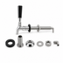 Thumbnail image #3 for Krowne Through Cooler Wall Kit with Spacer, Shank, Flange, Washer, Hex Nut and Tailpiece