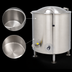 Thumbnail image #3 for Legion LTI-40 40-Gallon Stationary Direct Steam Kettle