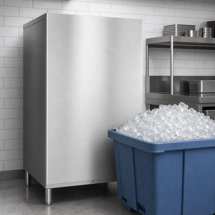 Product image #3 for Hoshizaki KM-1340MRJZ3 Remote Air-Cooled Modular Crescent Cube Ice Maker, 3-Phase