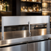 Thumbnail image #3 for Glastender 37-Inch Single Stainless Steel Speed Rail Locking Cover