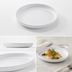 Thumbnail image #4 for American Metalcraft 6-1/4-Inch White Round Melamine Coupe Plate