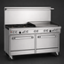 Thumbnail image #3 for Southbend Ultimate 60-Inch Gas Restaurant Range with 2 Open Burners, 48-Inch Griddle, and 2 Standard Ovens