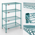 Thumbnail image #3 for EagleGard 4-Tier Stationary Starter Wire Shelving Unit, 30 x 18 x 63 Inches, Hybrid Epoxy Finish