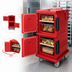 Thumbnail image #4 for Cambro Ultra Camcart UPC600 Double-Compartment Front-Loading Insulated Food Pan Carrier