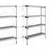 Thumbnail image #3 for MetroMax i 60 Inch Wide x 18 Inch Deep x 63 Inch High Add-On Polymer Shelving Unit, 4 Shelves