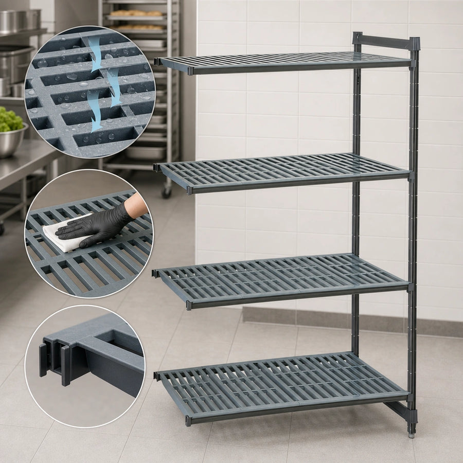 Vented Polypropylene Shelf Plates