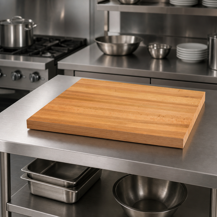 Product image #3 for John Boos Appalachian Red Oak Edge Grain Island Countertop, 36 x 36 x 1-1/2 Inch, Penetrating Oil Finish