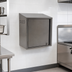 Thumbnail image #3 for Eagle Group Wall-Mount Chemical Storage Cabinet, 24 x 15 x 28 Inches, Right-Hinged Door, Stainless Steel