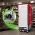 Thumbnail image #3 for Metro C5 3 Series Full-Height Mobile Heated Holding and Proofing Cabinet, Low Watt, Fixed Wire Slides, Red