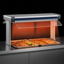 Thumbnail image #3 for Hatco Glo-Ray Designer Dual Infrared Strip Heater, 87.5-Inch Wide, 6-Inch Spacing, High-Wattage, Aluminum, 4.1 kW, 14-Inch Stands