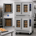 Thumbnail image #3 for Imperial PCVDE-2 2-Deck Bakery-Depth Electric Convection Oven with Manual Controls and 50/50 Doors