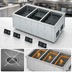 Thumbnail image #3 for Vollrath 3-Well Modular Induction Dry Hot Food Well Drop-In, 208-240V