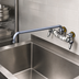 Thumbnail image #3 for T&S Brass Double Pantry Wall-Mount Mixing Faucet with 18-Inch Swing Nozzle