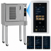 Thumbnail image #3 for Southbend Platinum Half-Size Single-Deck Electric Convection Oven, Touchscreen Controls, 7.5 kW, Standard Depth