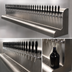 Thumbnail image #3 for Perlick 32-Faucet Wall-Mount Air-Cooled Modular Draft Beer Dispensing Tower, 96-Inch Wide