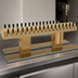 Thumbnail image #3 for Glastender Double-Sided Countertop Draft Dispensing Tower, 36 Faucets, 2 Columns, Polished Brass Finish