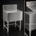 Thumbnail image #3 for Eagle Group Spec-Bar 30-Inch Wide x 24-Inch Deep Stainless Steel Filler Board