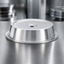 Thumbnail image #3 for Vollrath Round Stainless Steel Satin Finish Plate Cover for 9-7/16 to 9-1/2 Inch Plates